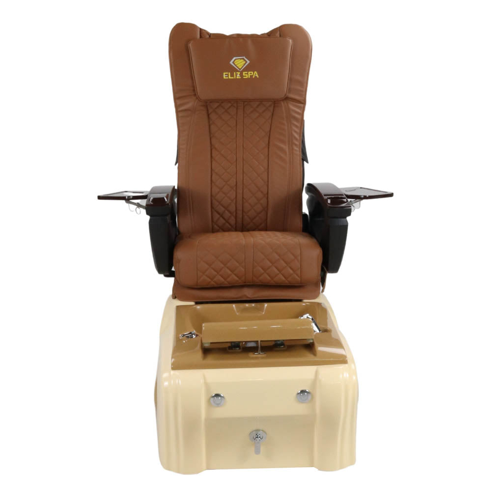 Pedicure Spa Chair - Expresso (Wood | Cappuccino | Cream)