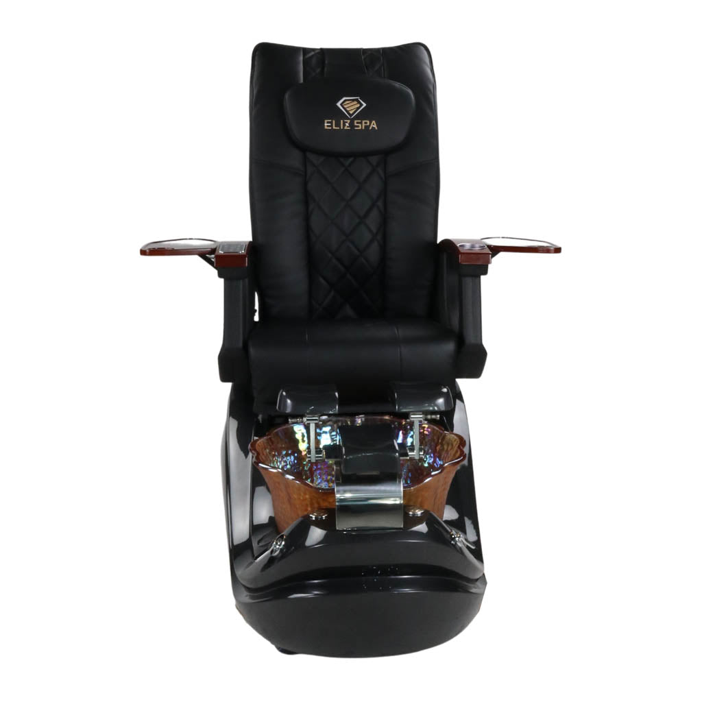 Pedicure Spa Chair - Phoenix (Wood | Black | Black)
