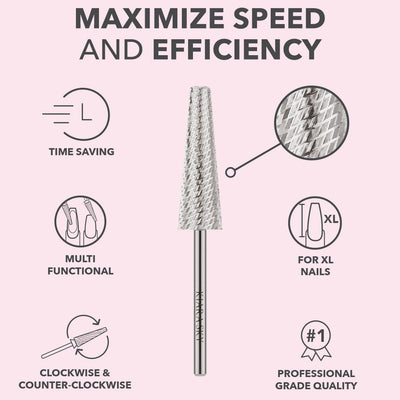 Drill Bit - XL 5 in 1 Medium Silver