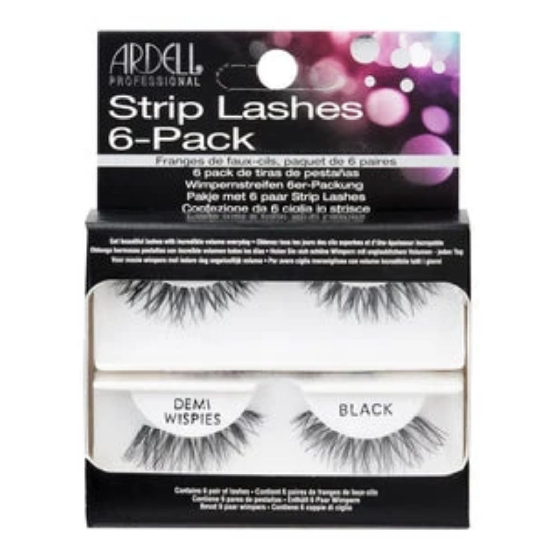 Refill Lashes - Invisibands Natural Demi Wispies Black 6-Pk