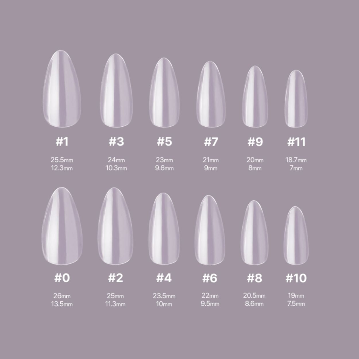 Gel Fit Nail Tips - Oval