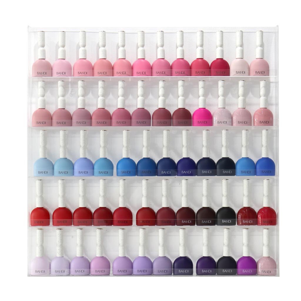 Clear Acrylic wall display - 60 bottle (Bandi)