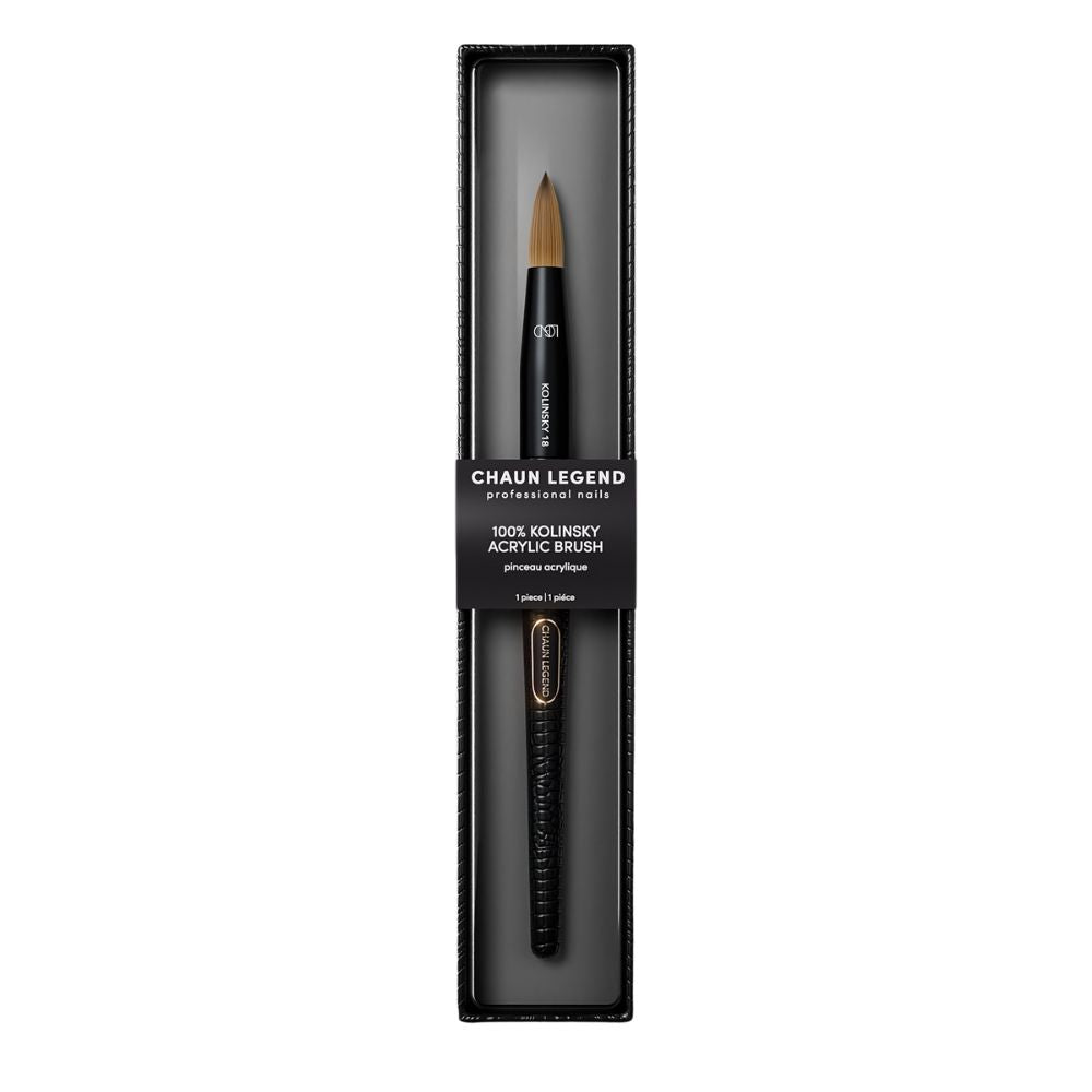 Acrylic Brush - 100% Kolinsky 18
