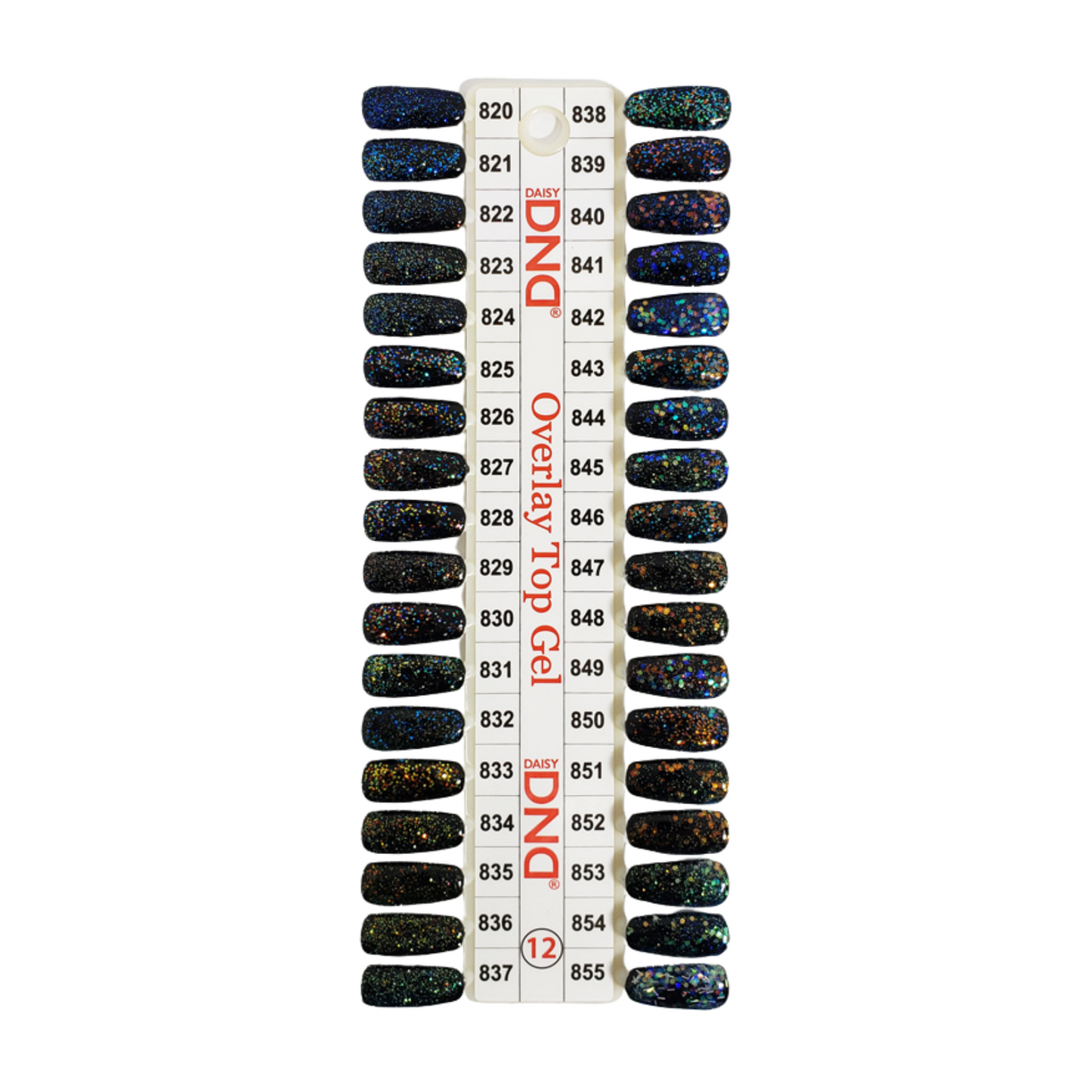 DND Duo Colour Chart Swatches - 12
