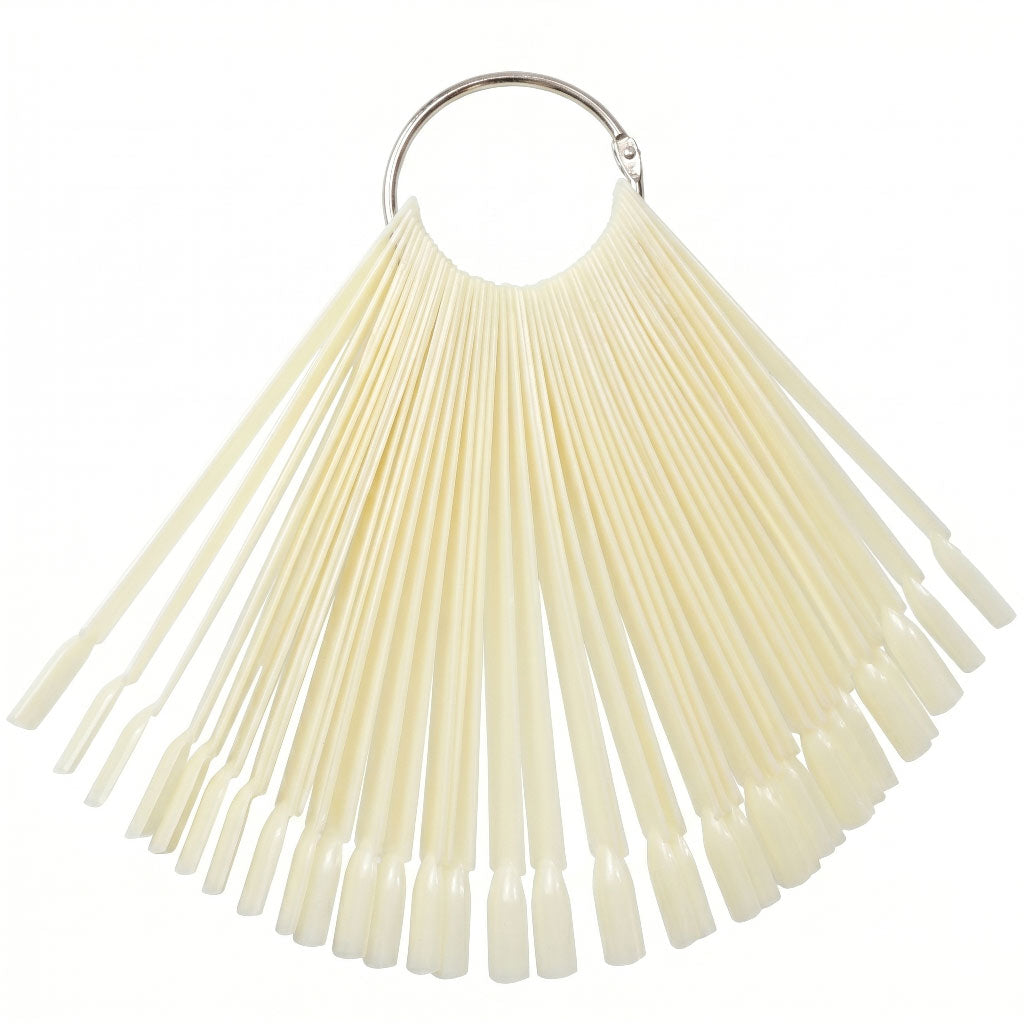 Color Chart Sticks 50pc with Keyring Natural