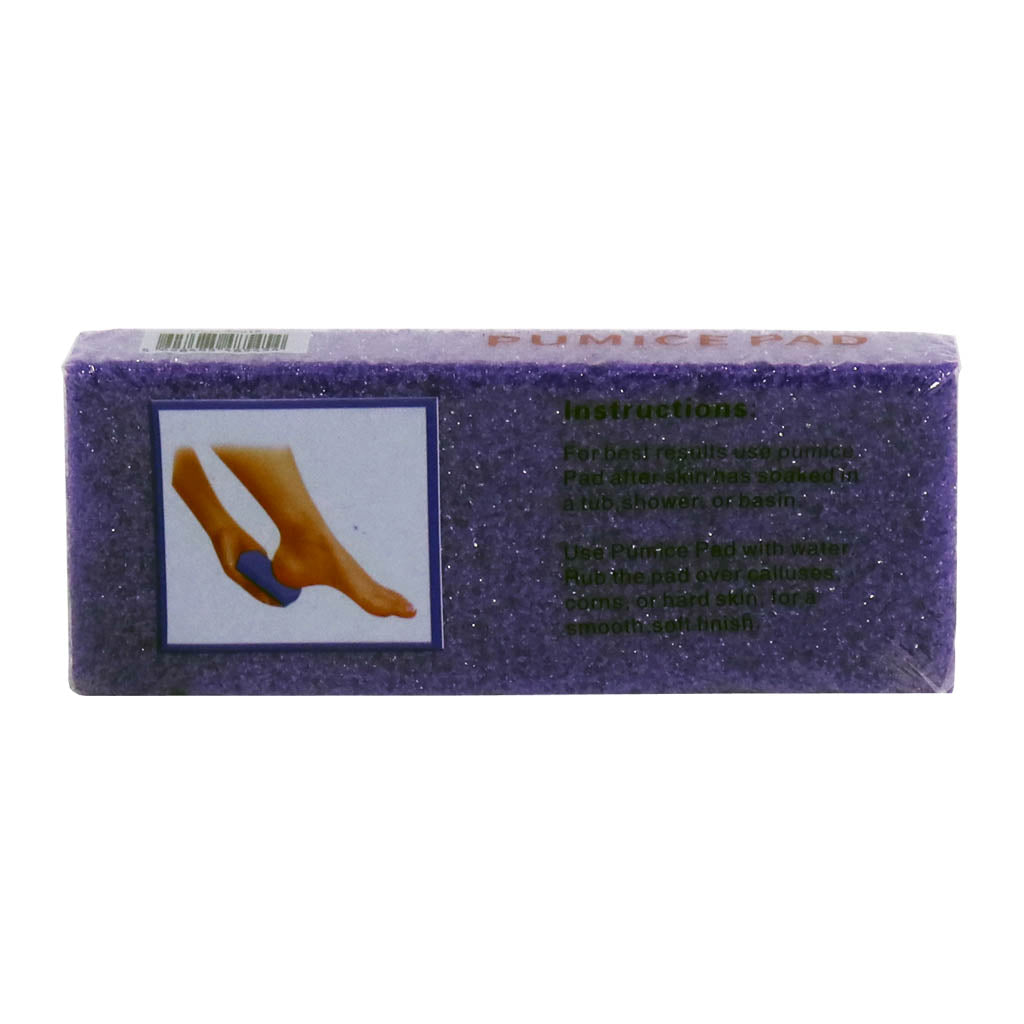 Pumice Pad - Purple Medium/Coarse 1pc