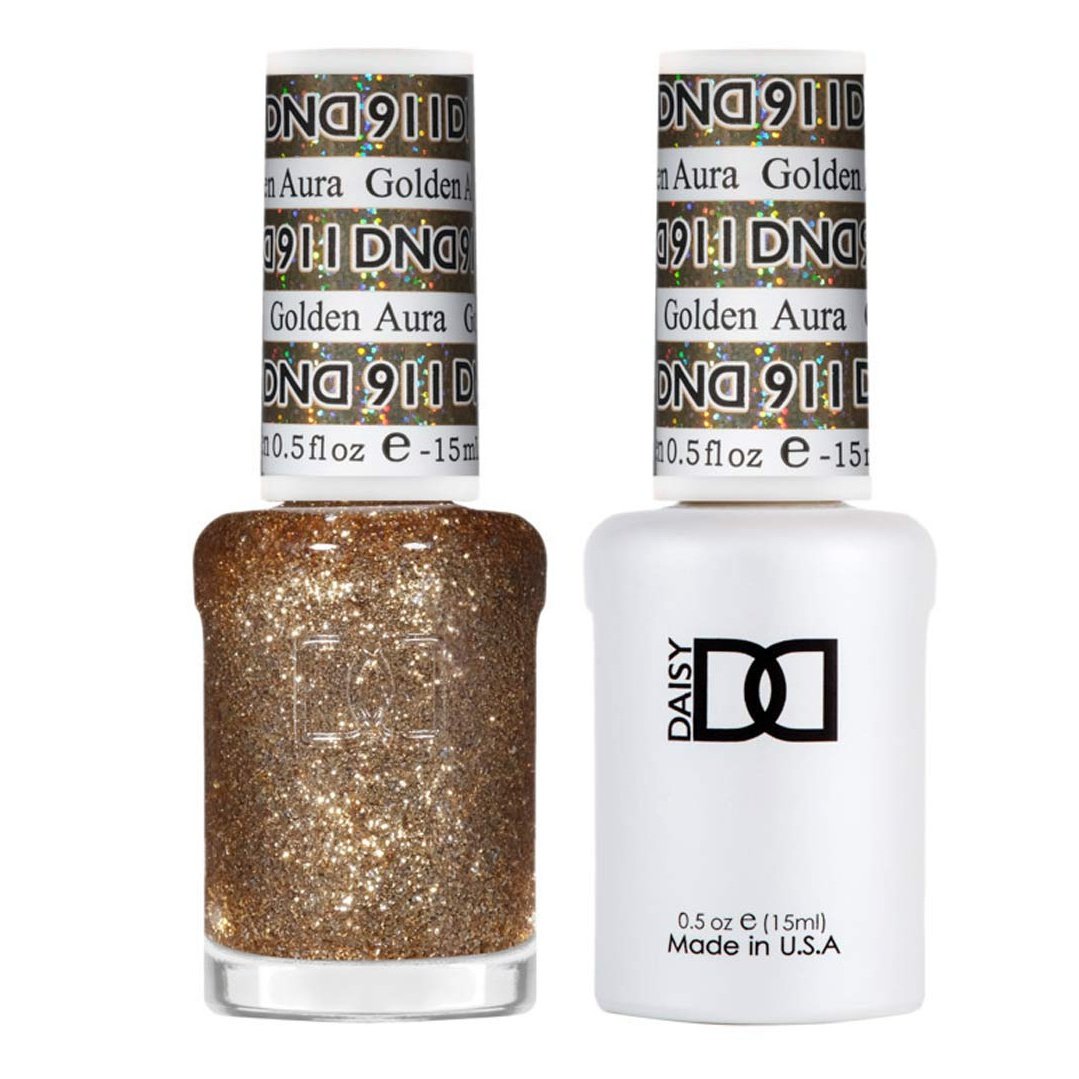 Duo Gel - 911 Gold Aura Diamond Nail Supplies