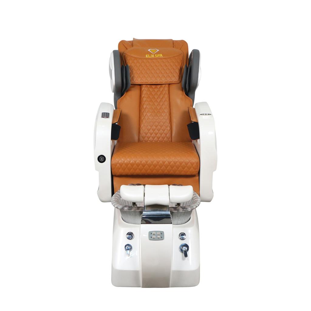 Pedicure Spa Chair - Titus (White | Cappuccino | White)