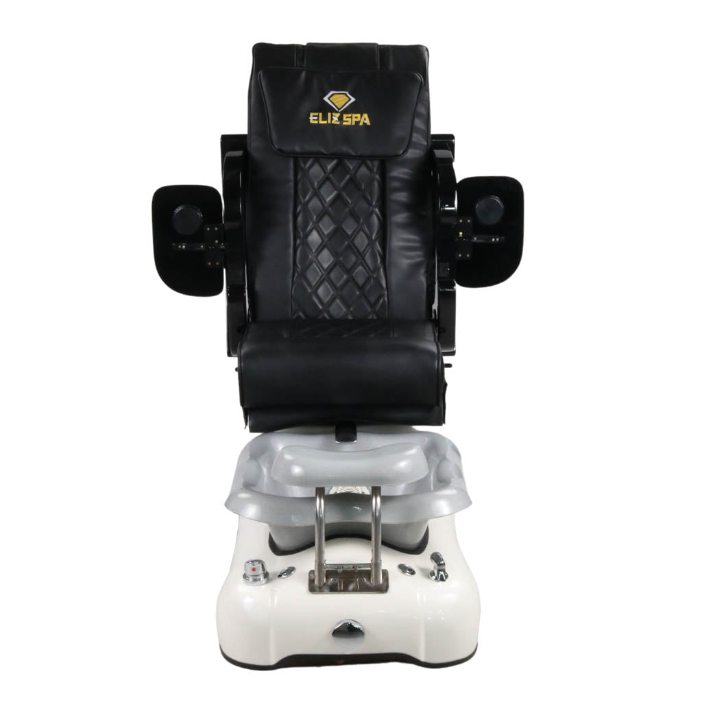 Pedicure Spa Chair - Dusk (Black | Black | White)