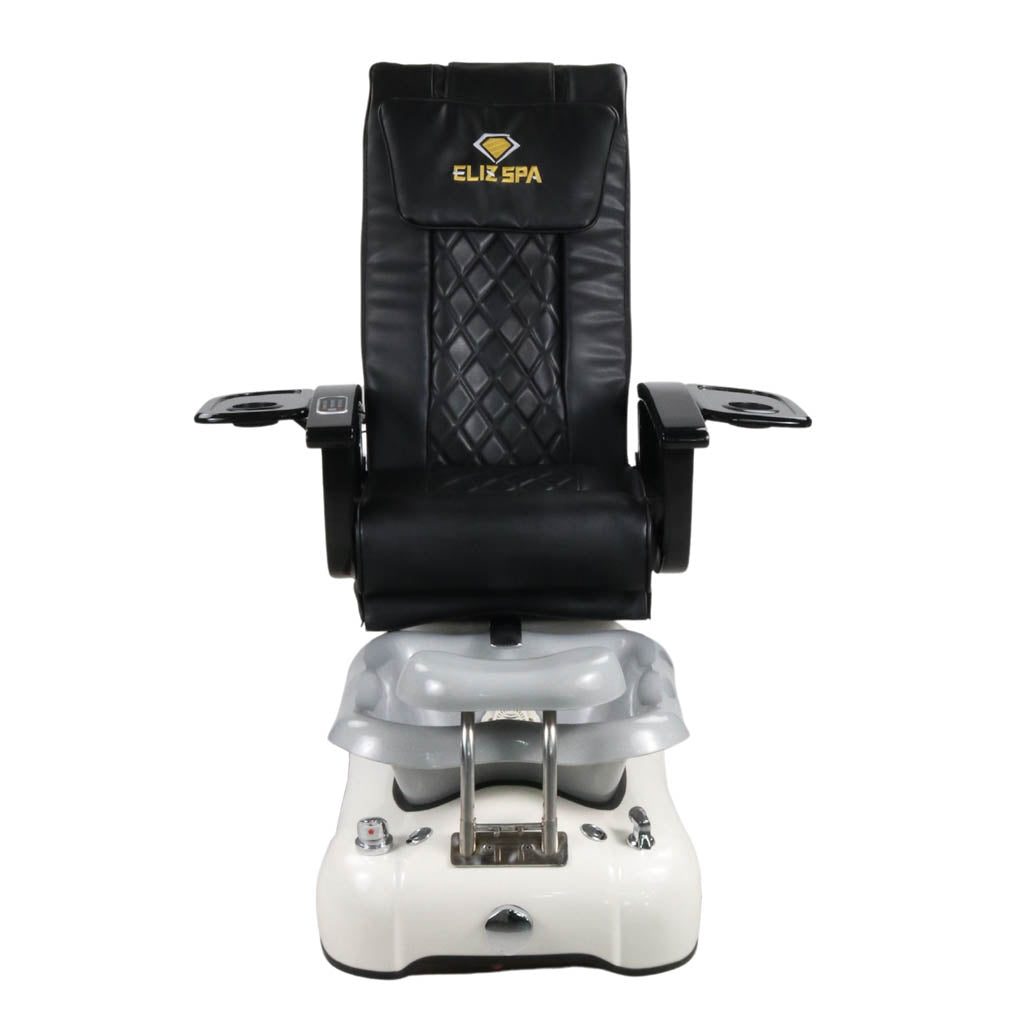 Pedicure Spa Chair - Dusk (Black | Black | White)