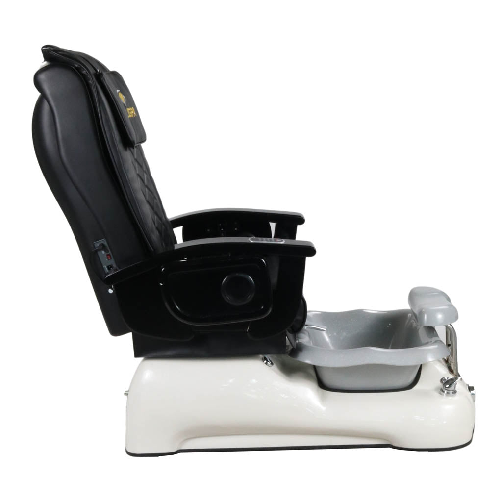 Pedicure Spa Chair - Dusk (Black | Black | White)
