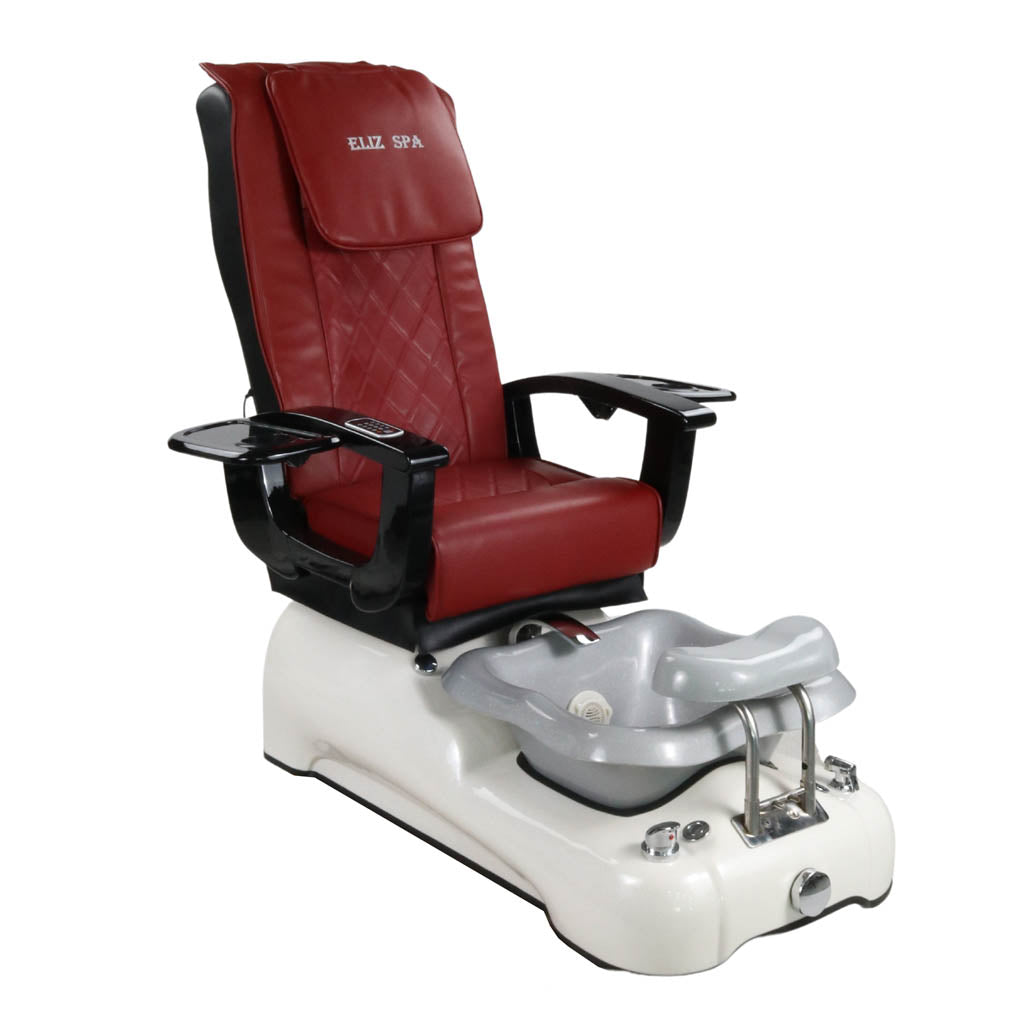 Pedicure Spa Chair - Dusk (Black | Red | White)