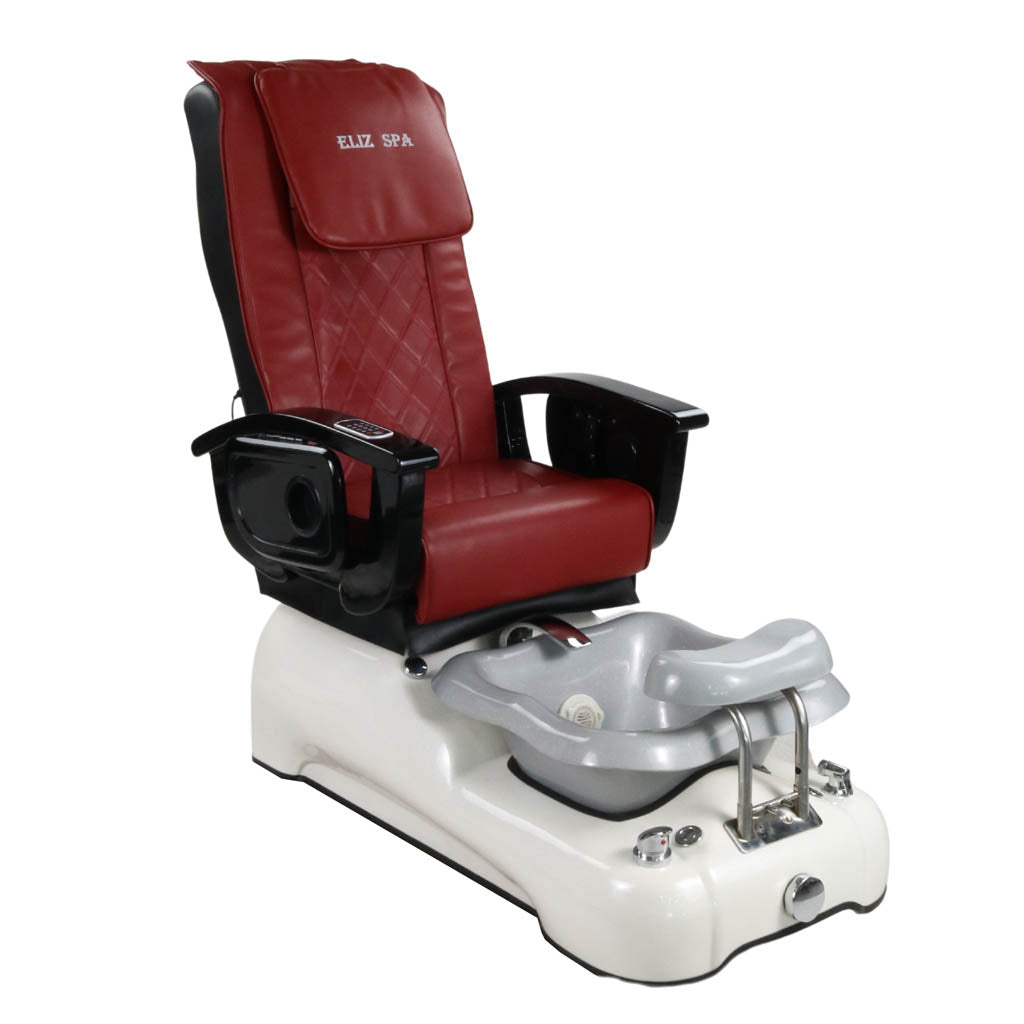 Pedicure Spa Chair - Dusk (Black | Red | White)