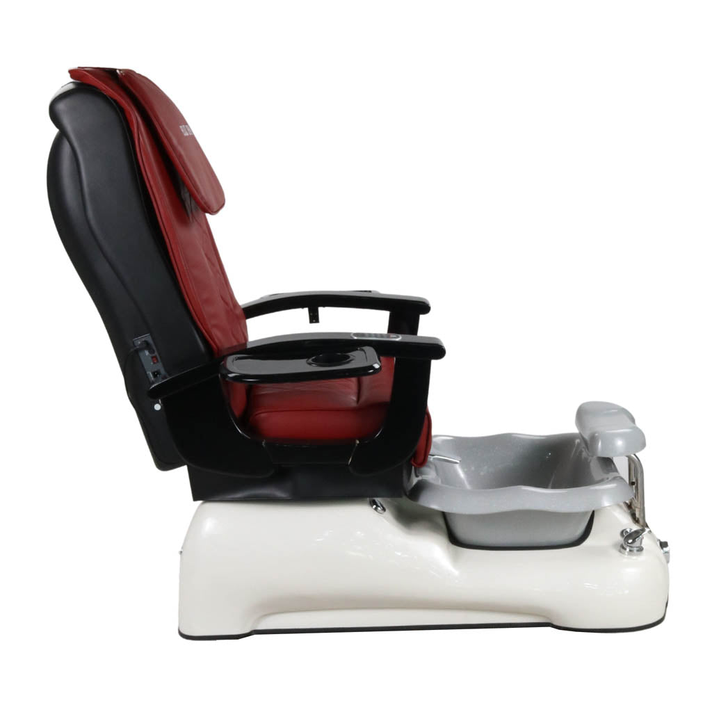 Pedicure Spa Chair - Dusk (Black | Red | White)