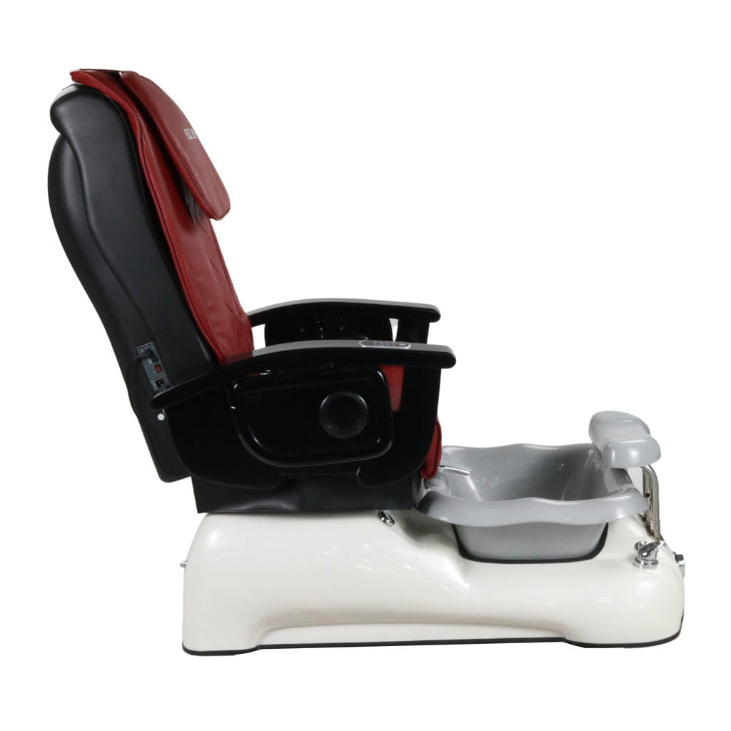 Pedicure Spa Chair - Dusk (Black | Red | White)