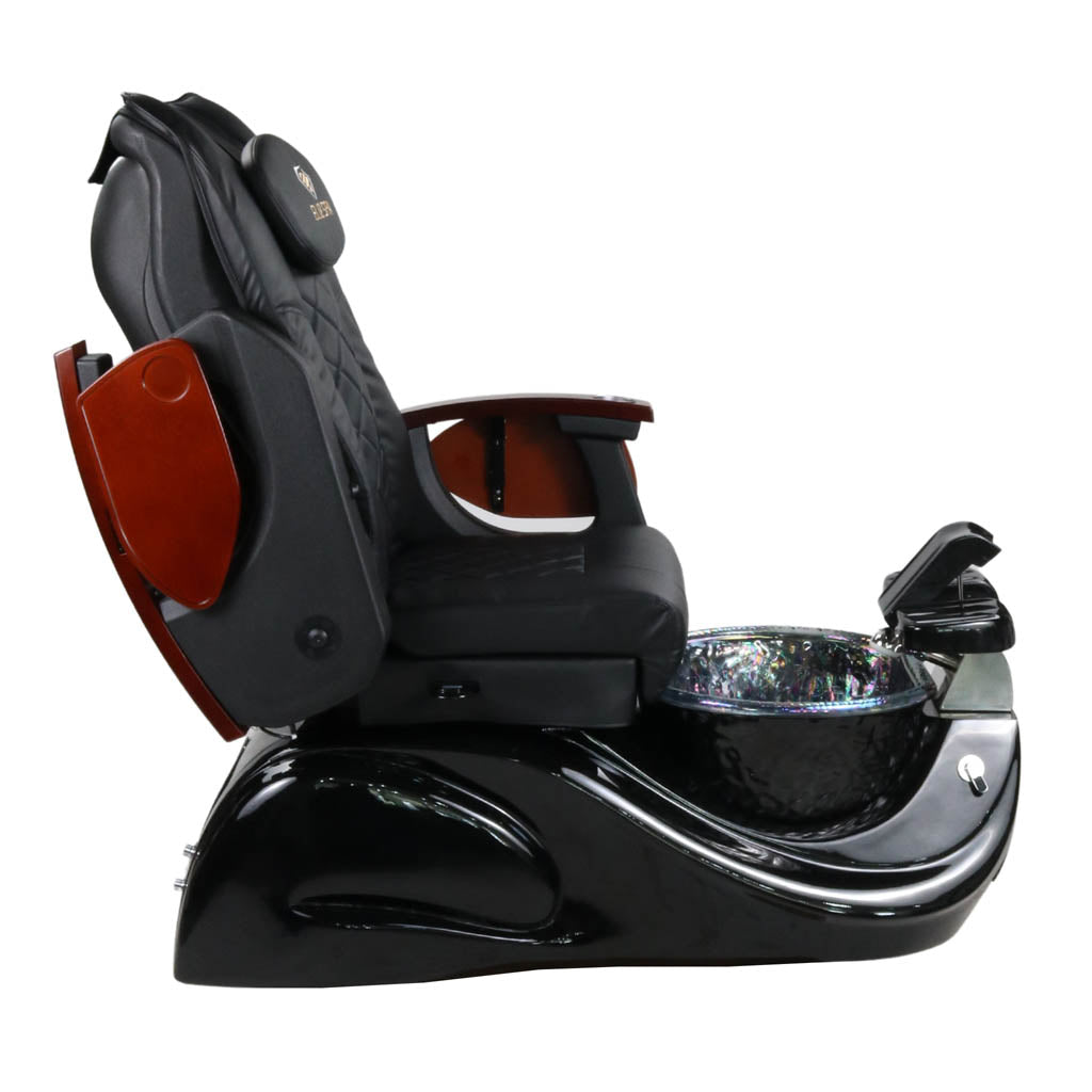 Pedicure Spa Chair - Oracle (Wood | Black | Black)