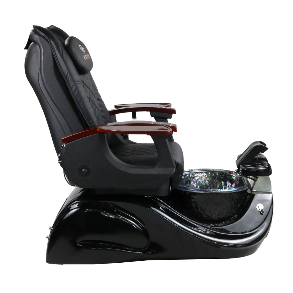 Pedicure Spa Chair - Oracle (Wood | Black | Black)