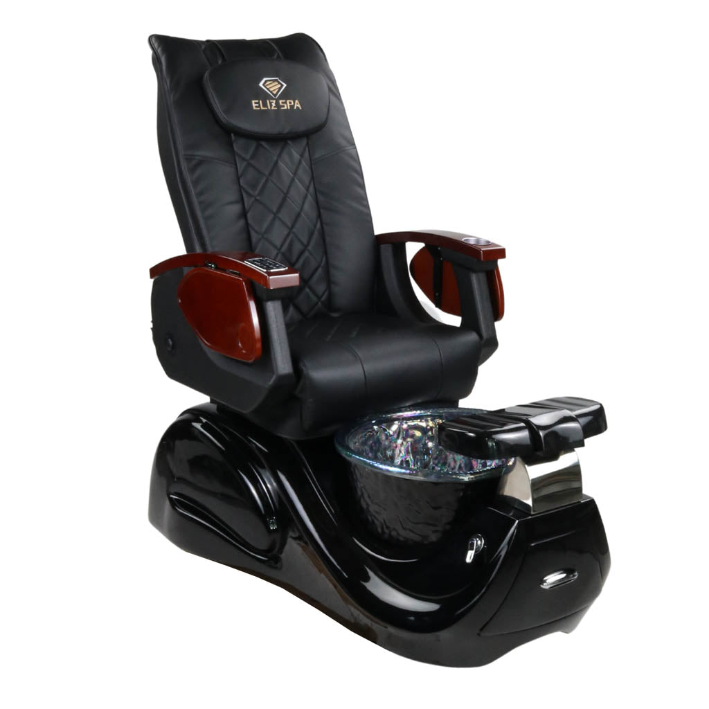 Pedicure Spa Chair - Oracle (Wood | Black | Black)