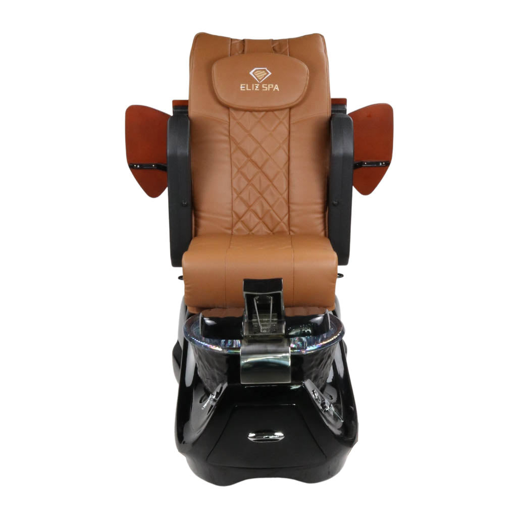 Pedicure Spa Chair - Oracle (Wood | Cappuccino | Black)