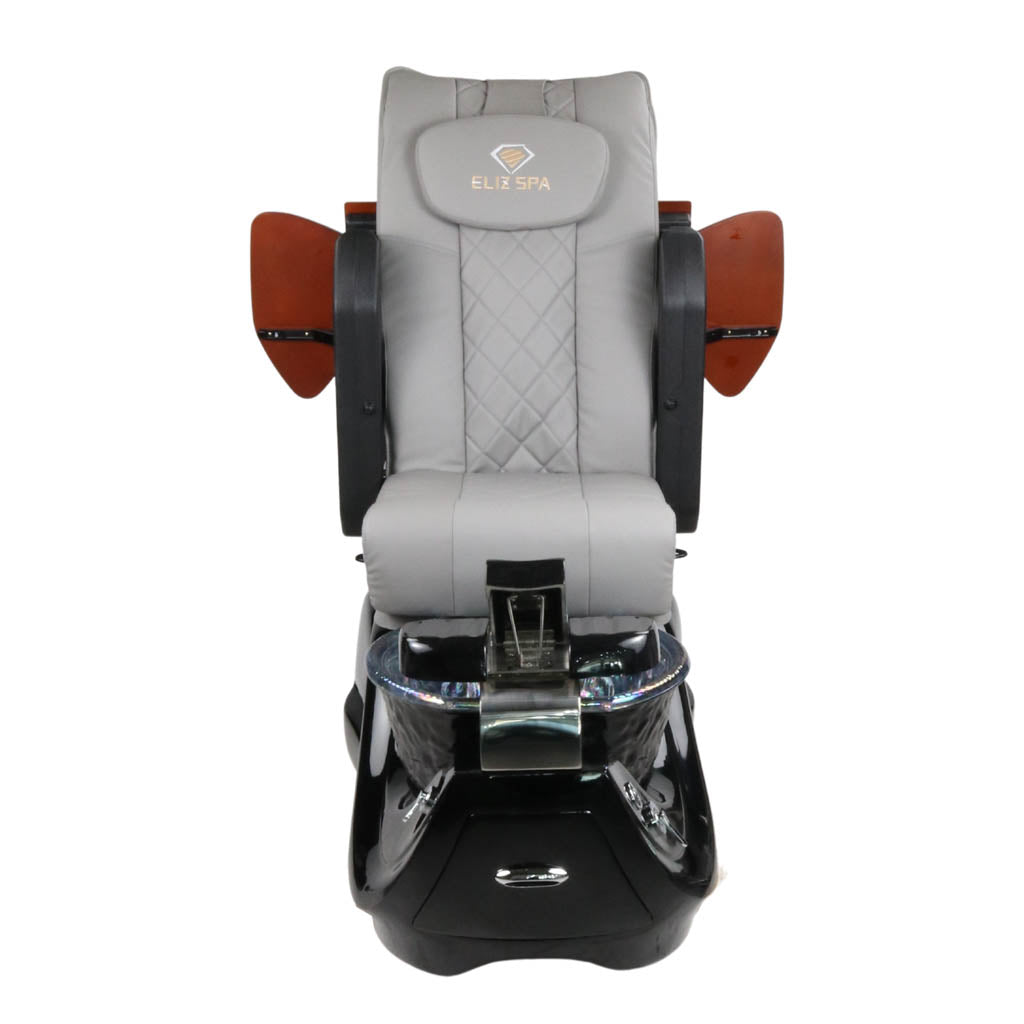 Pedicure Spa Chair - Oracle (Wood | Grey | Black)