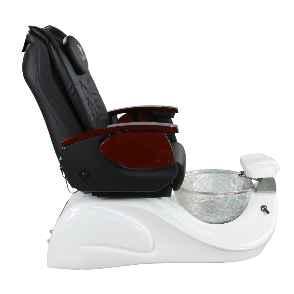 Pedicure Spa Chair - Oracle (Wood | Black | White)