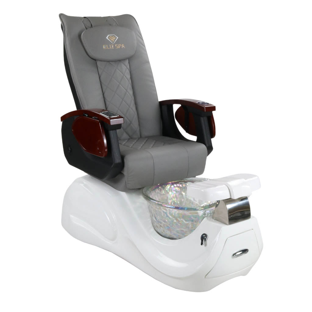 Pedicure Spa Chair - Oracle (Wood | Grey | White)