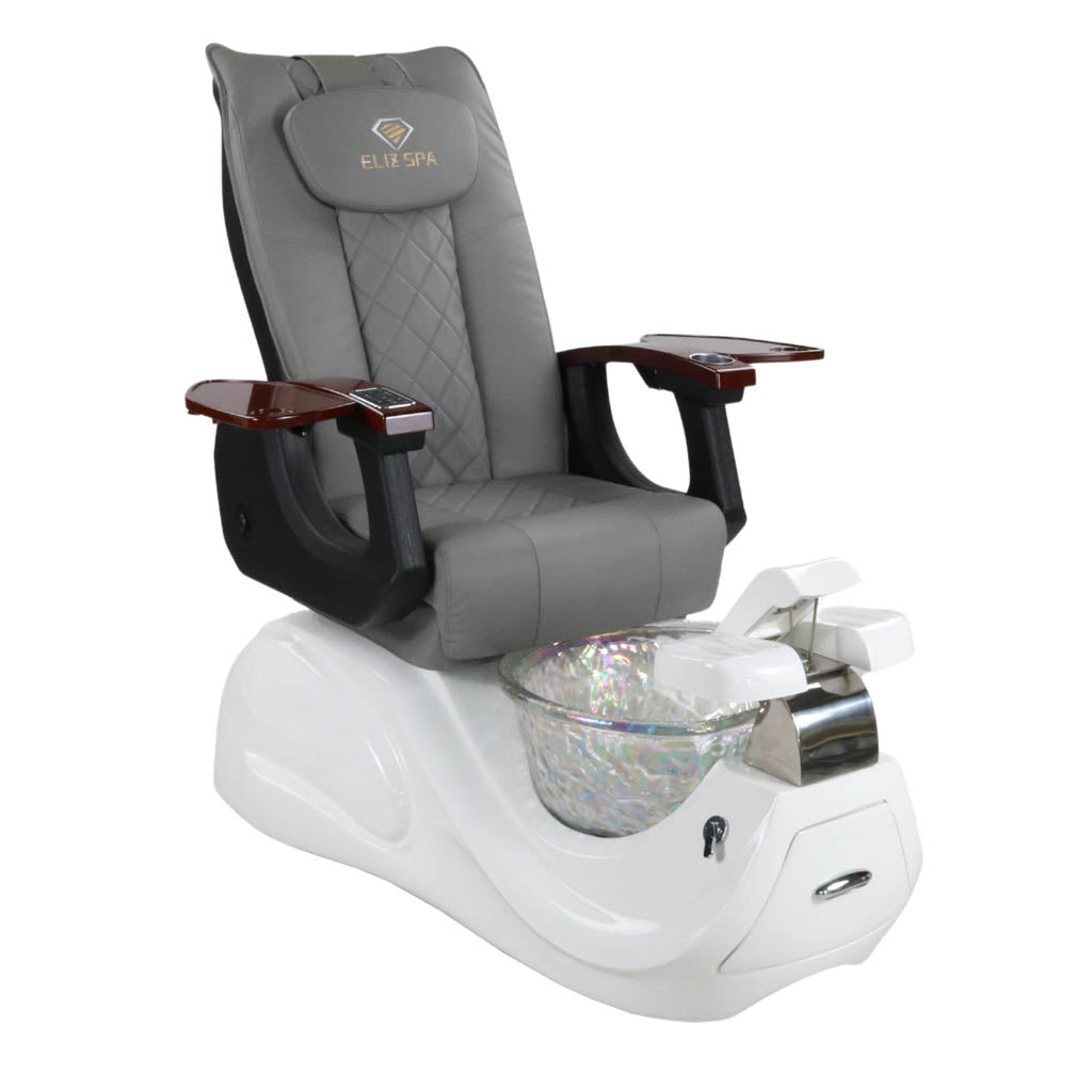 Pedicure Spa Chair - Oracle (Wood | Grey | White)
