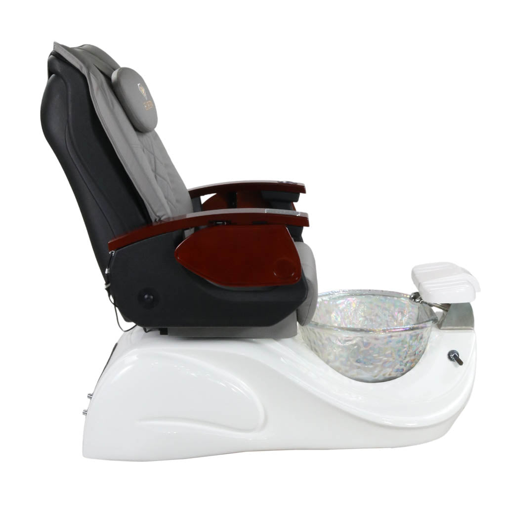 Pedicure Spa Chair - Oracle (Wood | Grey | White)