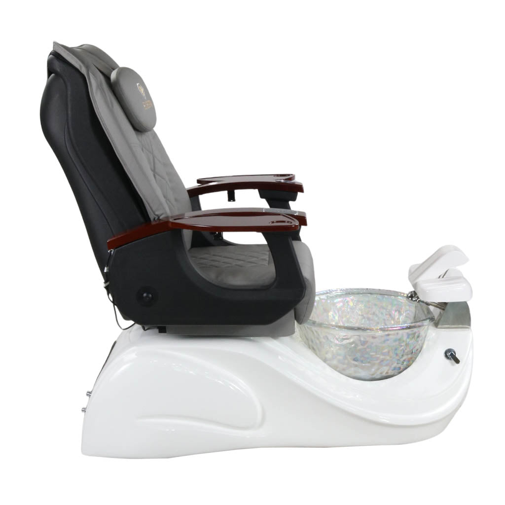 Pedicure Spa Chair - Oracle (Wood | Grey | White)