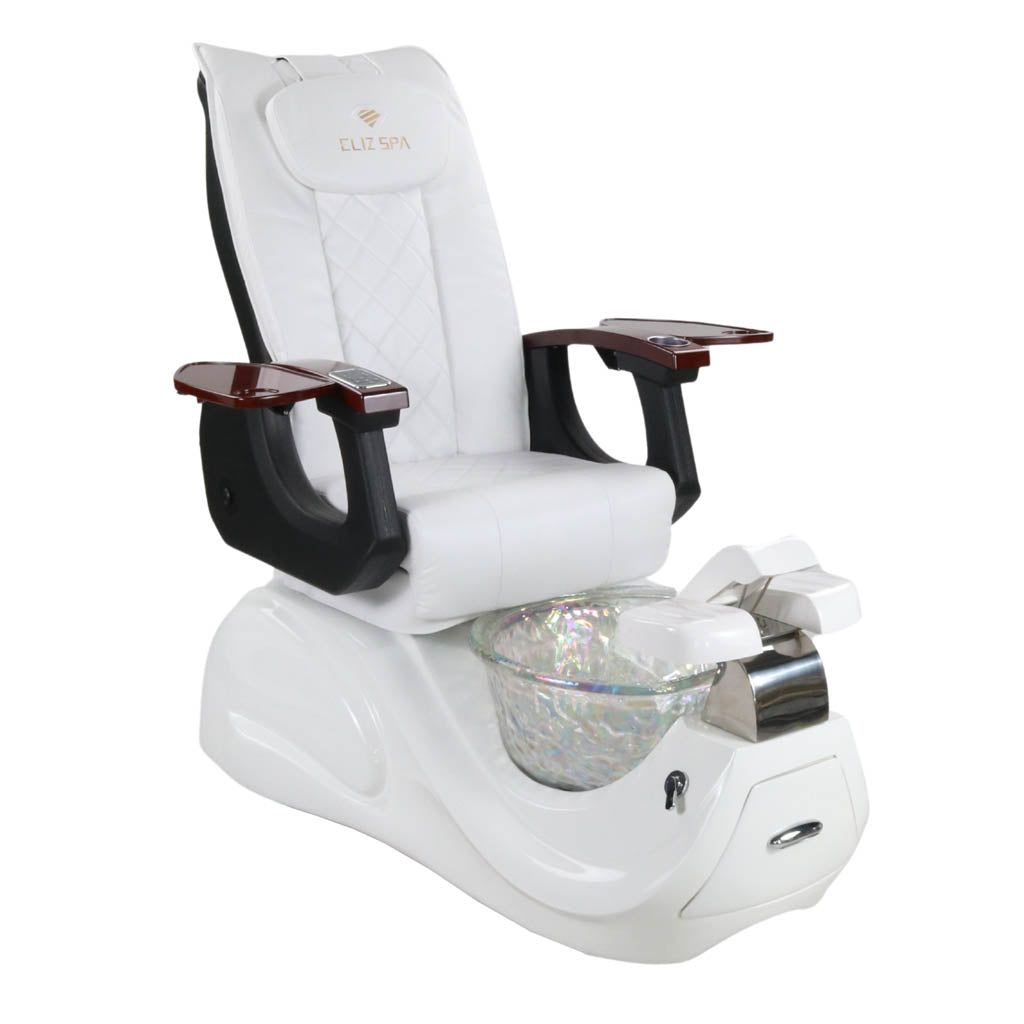 Pedicure Spa Chair - Oracle (Wood | White | White)