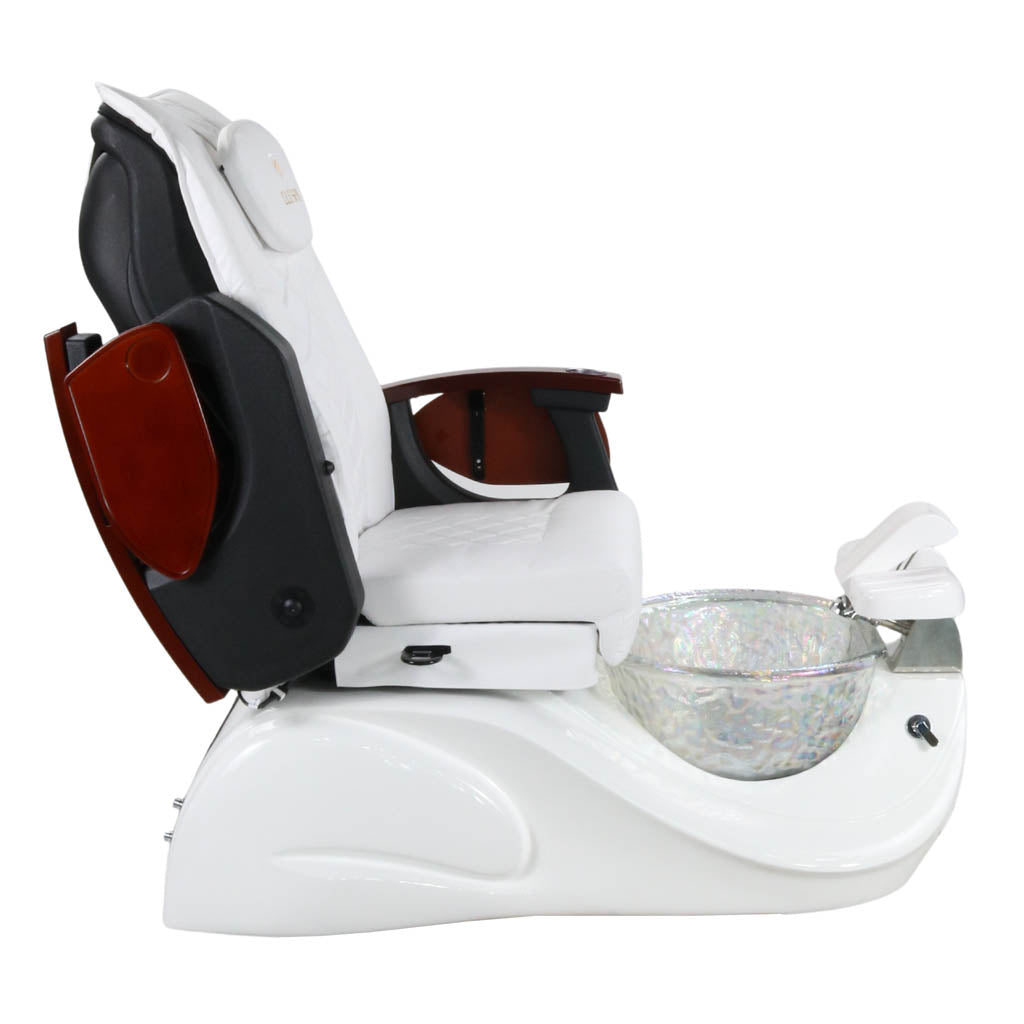 Pedicure Spa Chair - Oracle (Wood | White | White)