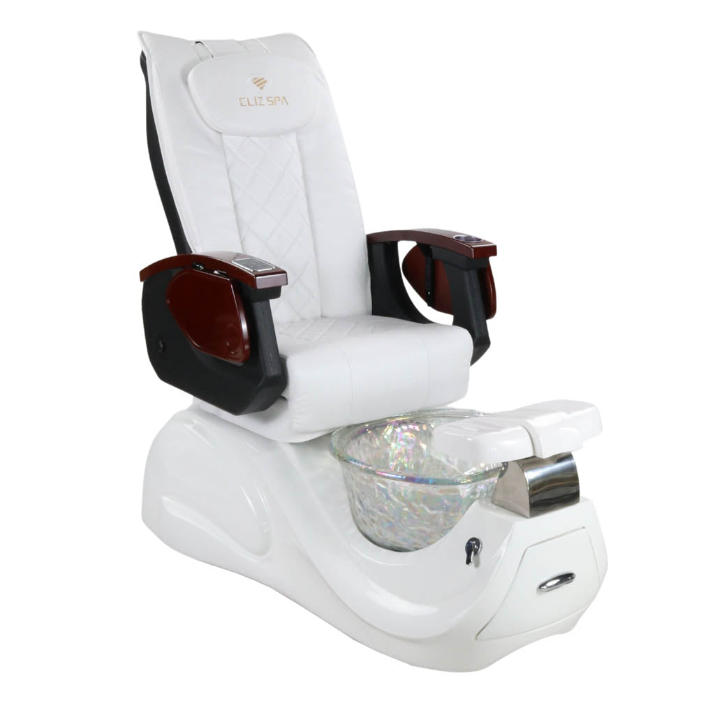 Pedicure Spa Chair - Oracle (Wood | White | White)