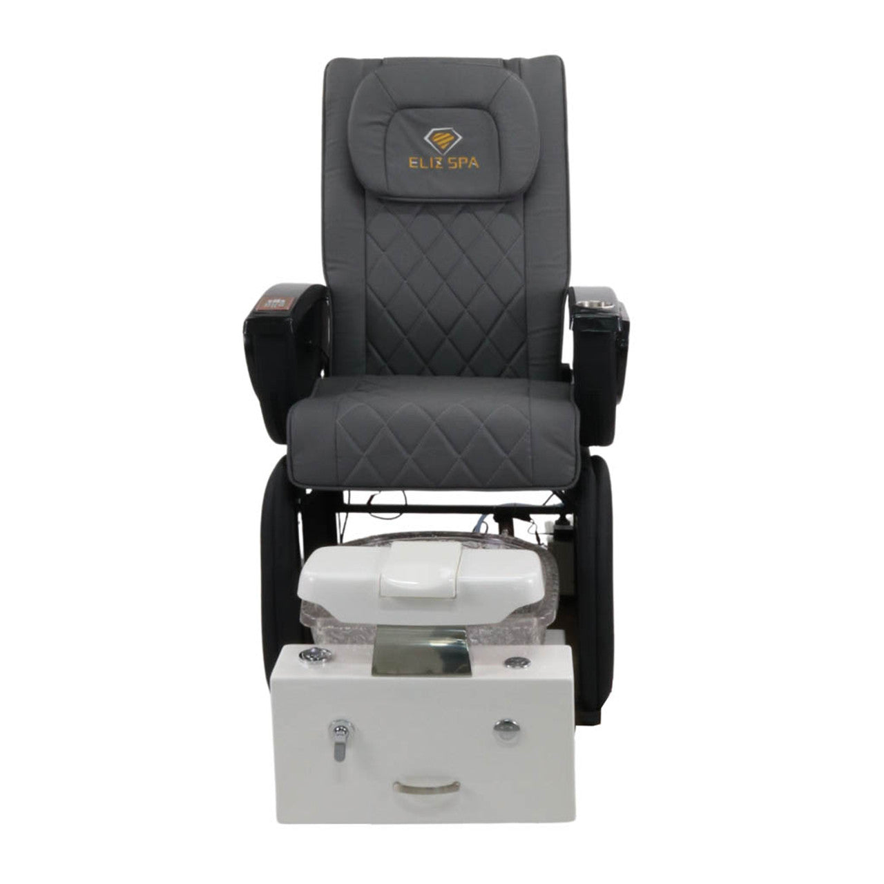 Pedicure Spa Chair - Omega Retractable (Black | Grey | White)