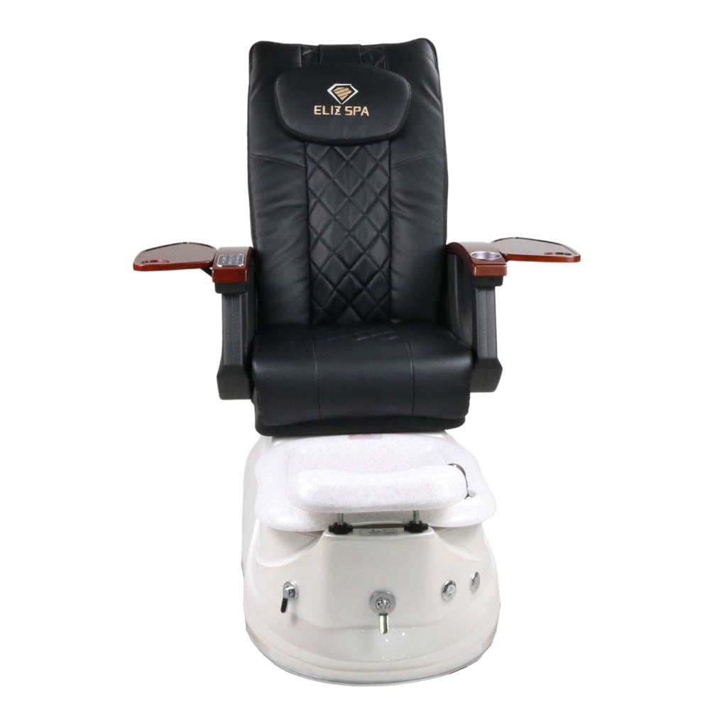 Pedicure Spa Chair - Pearl (Wood | Black | White)