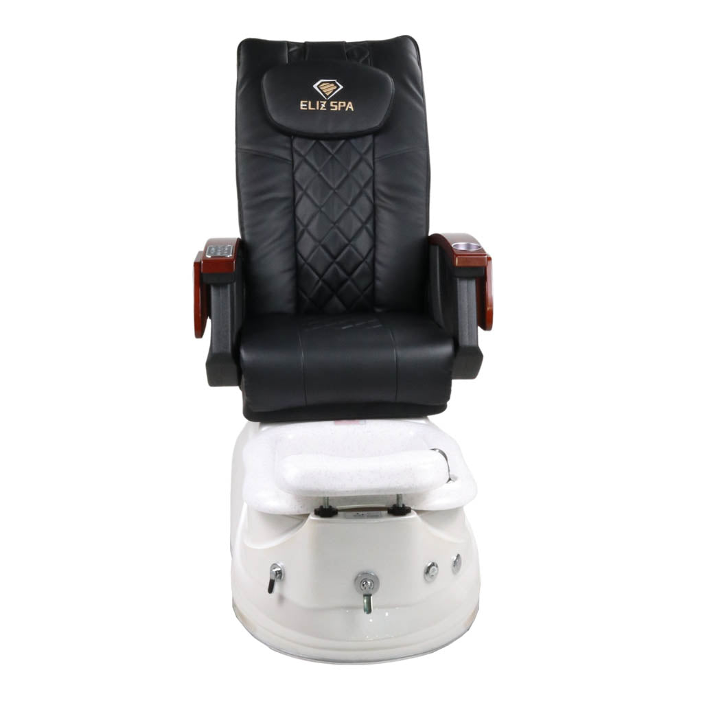 Pedicure Spa Chair - Pearl (Wood | Black | White)