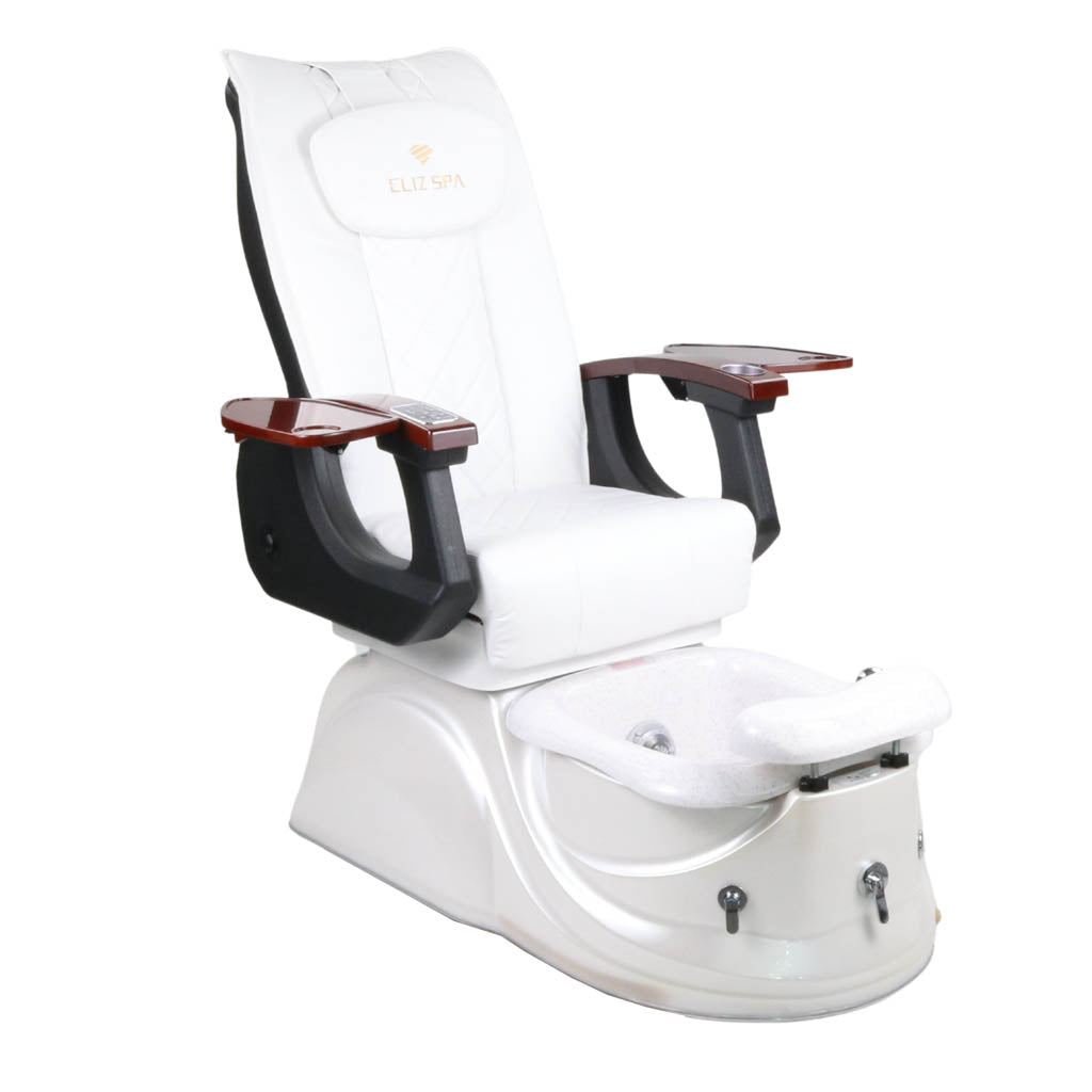 Pedicure Spa Chair - Pearl (Black | White | White)