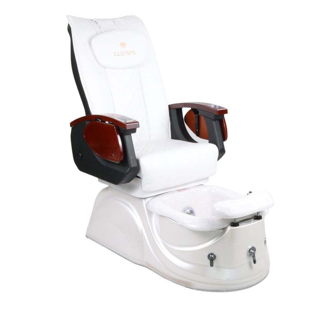 Pedicure Spa Chair - Pearl (Black | White | White)