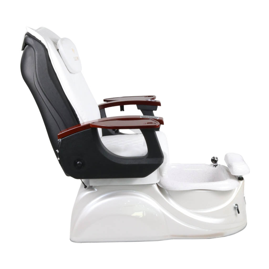 Pedicure Spa Chair - Pearl (Black | White | White)