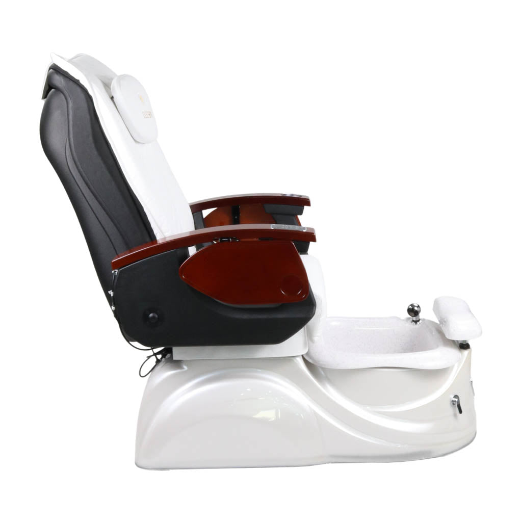 Pedicure Spa Chair - Pearl (Black | White | White)