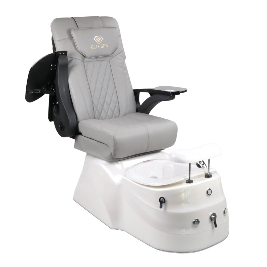 Pedicure Spa Chair - Quartz (Black | Grey | White)