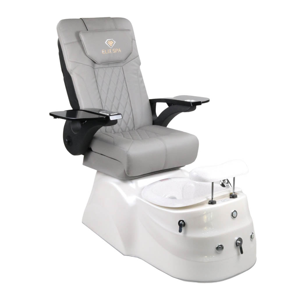Pedicure Spa Chair - Quartz (Black | Grey | White)