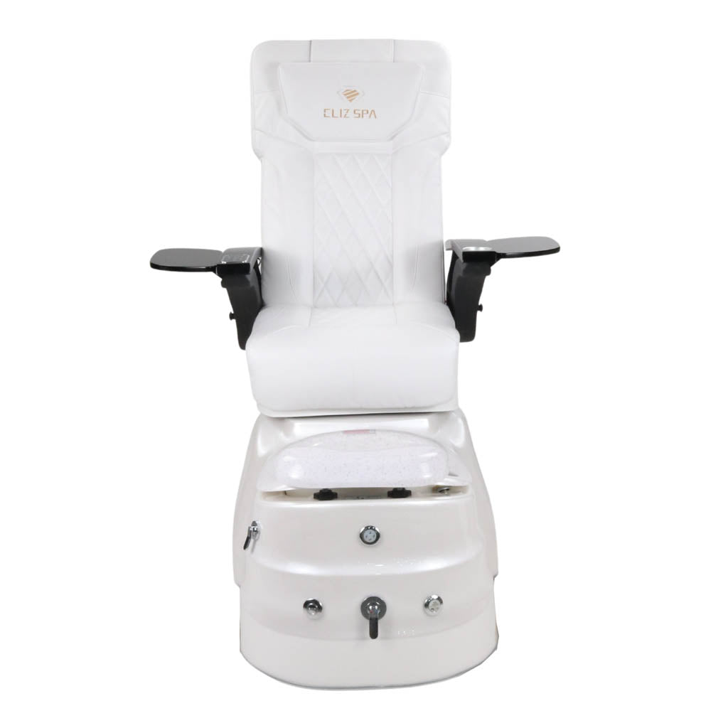 Pedicure Spa Chair - Quartz (Black | White | White)