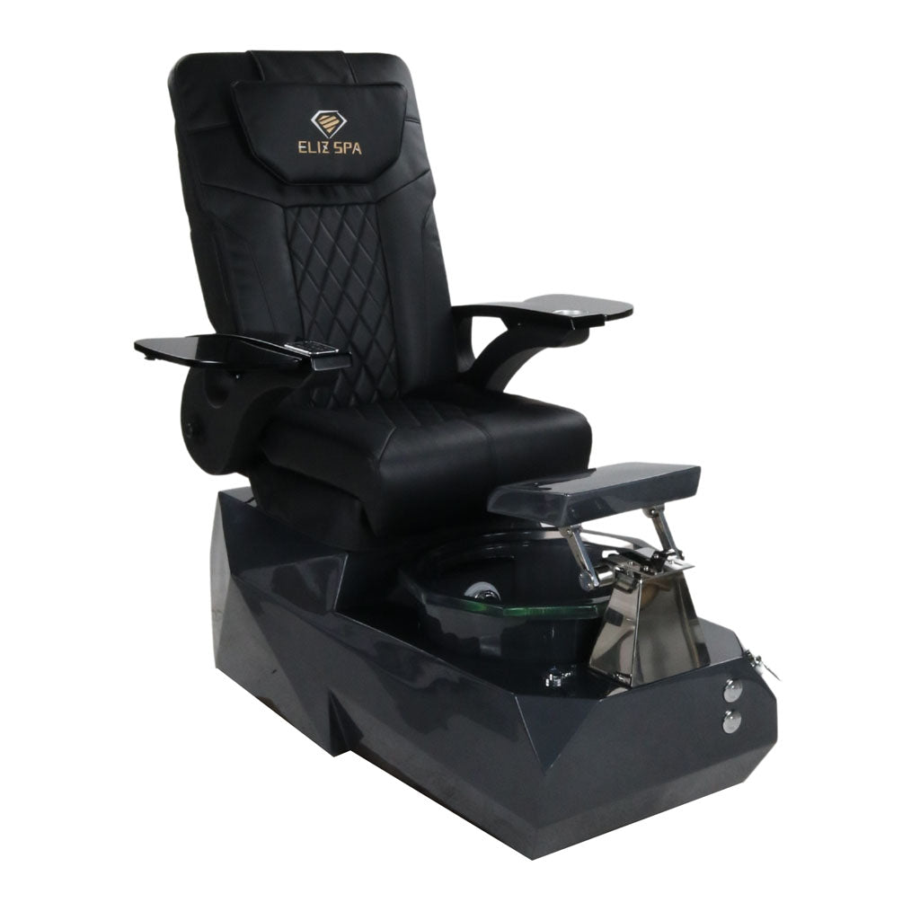 Pedicure Spa Chair - Eclipse (Black | Black | Black)