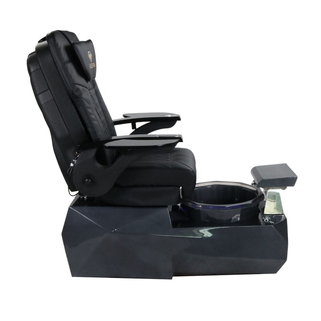 Pedicure Spa Chair - Eclipse (Black | Black | Black)