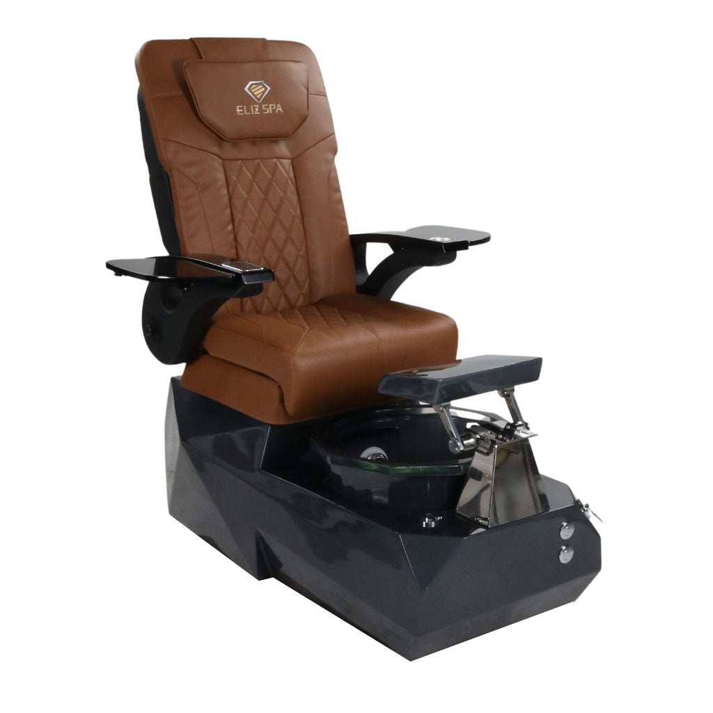 Pedicure Spa Chair - Eclipse (Black | Cappuccino | Black)