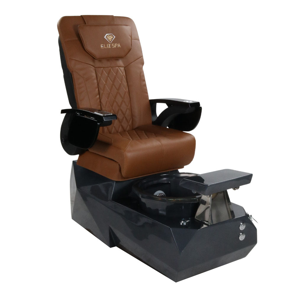 Pedicure Spa Chair - Eclipse (Black | Cappuccino | Black)
