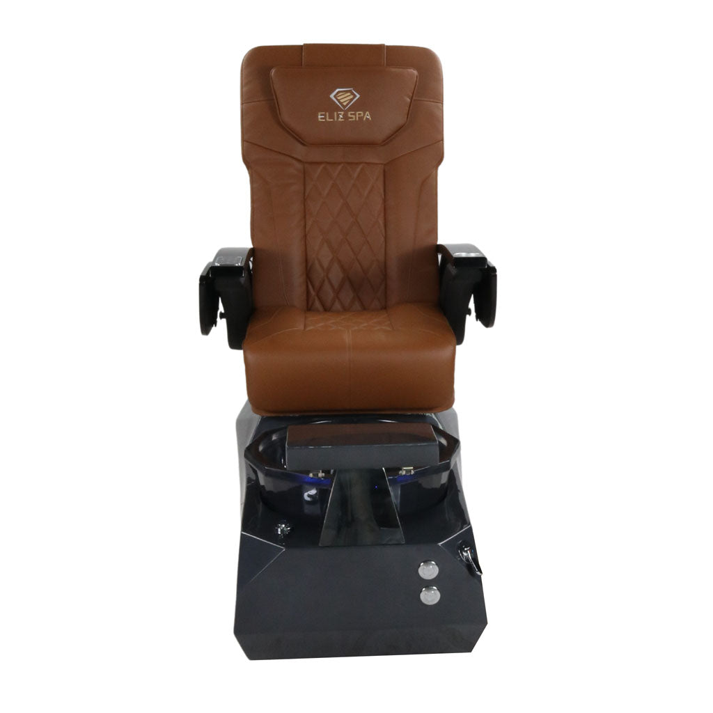 Pedicure Spa Chair - Eclipse (Black | Cappuccino | Black)