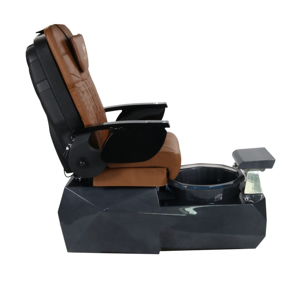 Pedicure Spa Chair - Eclipse (Black | Cappuccino | Black)