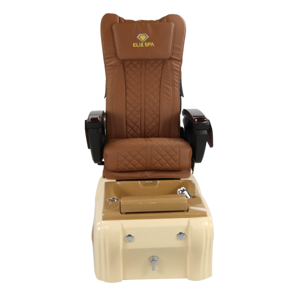 Pedicure Spa Chair - Expresso (Wood | Cappuccino | Cream)