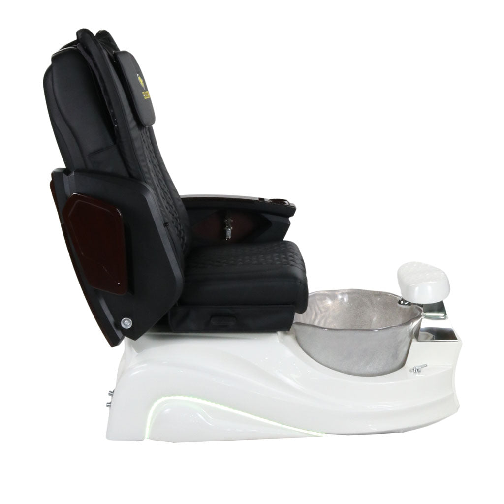 Pedicure Spa Chair - Frost (Wood | Black | White)